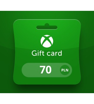 XBOX Live 70 PLN Prepaid Card PL Xbox One Key 